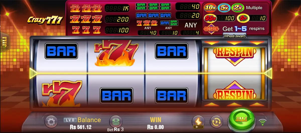 Screenshot of Game a in PK365 app pakistan
